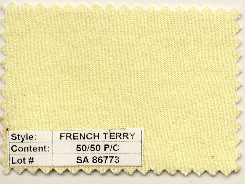 French Terry 50/50 Poly Cotton 10.5 oz